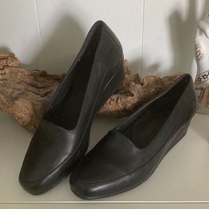 Size 12 Black Wedges